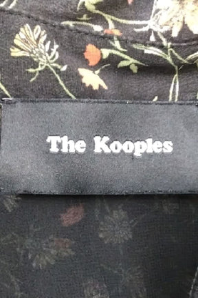 Robe The Kooples Noir en Soie
