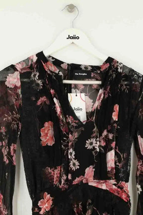 Robe The Kooples Noir en Soie