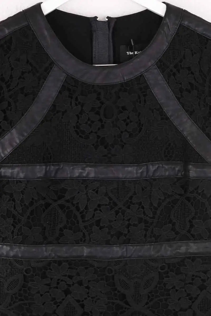 Robe The Kooples Noir en Synthétique