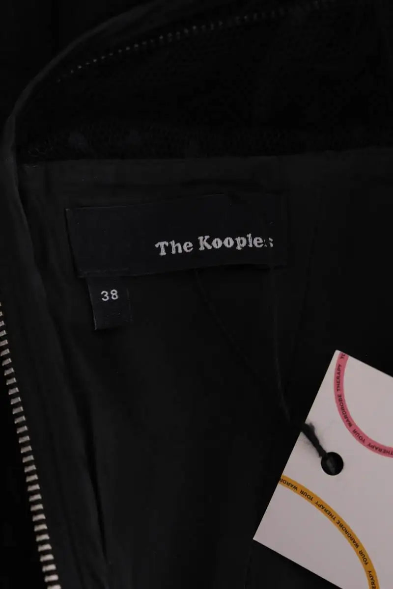 Robe The Kooples Noir en Synthétique