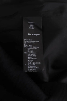 Robe The Kooples Noir en Synthétique