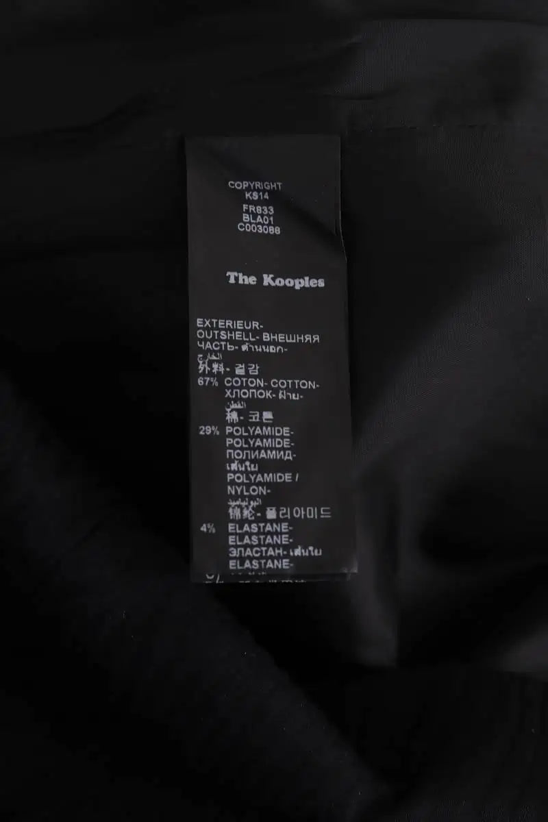 Robe The Kooples Noir en Synthétique