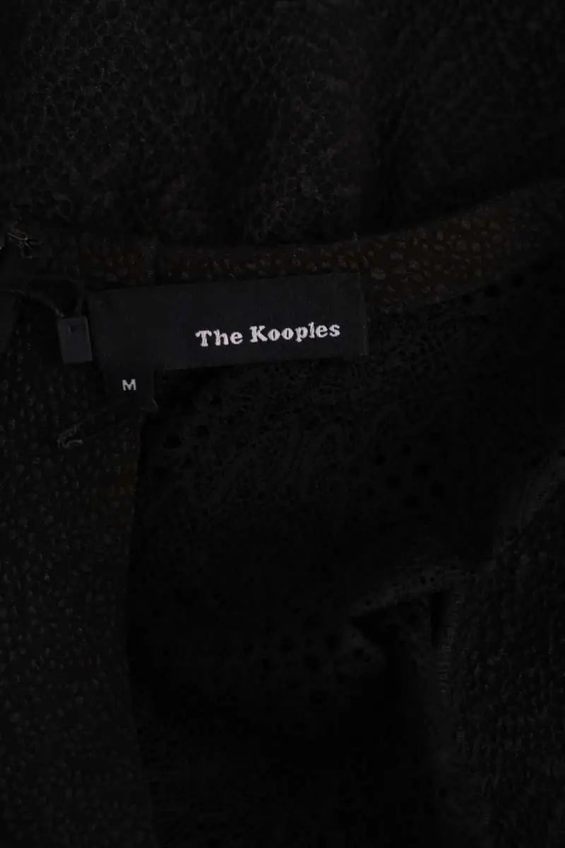 Robe The Kooples Noir en Synthétique