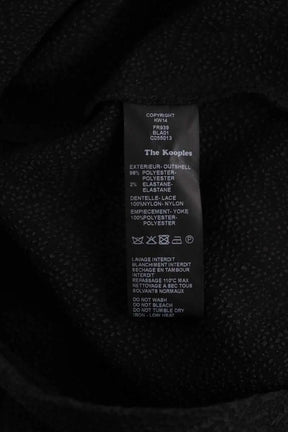 Robe The Kooples Noir en Synthétique