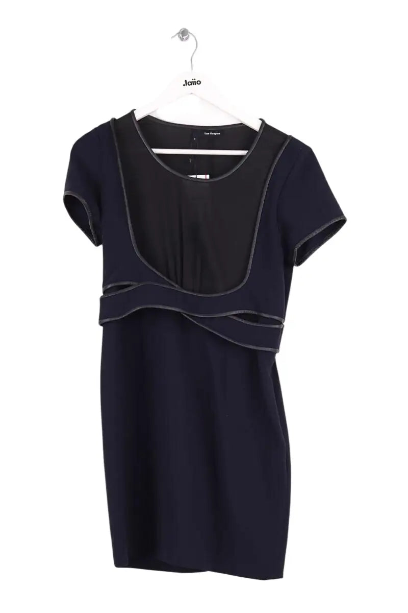Robe The Kooples Noir en Synthétique, taille S - Seconde Main