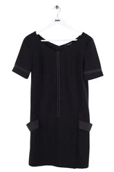 Robe The Kooples Noir en Synthétique, taille S - Seconde Main