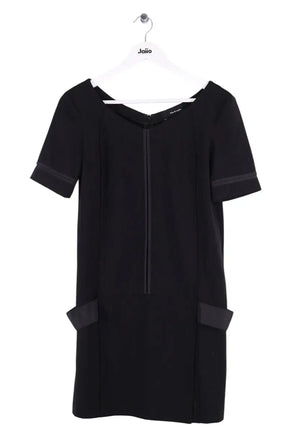 Robe The Kooples Noir en Synthétique, taille S - Seconde Main