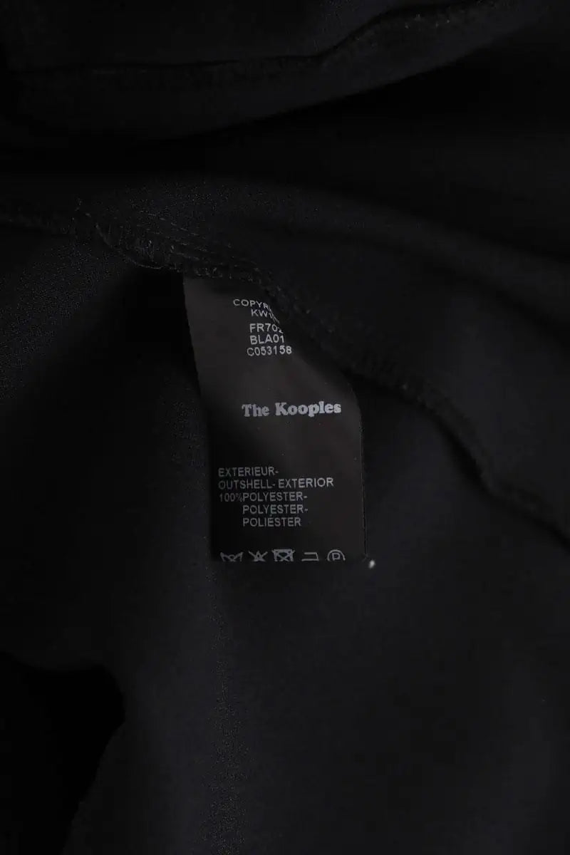 Robe The Kooples Noir en Synthétique
