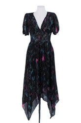 Robe The Kooples Noir en Synthétique, taille S - Seconde Main