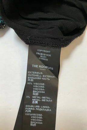 Robe The Kooples Noir en Synthétique
