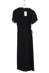 Robe The Kooples Noir en Viscose, taille M - Seconde Main