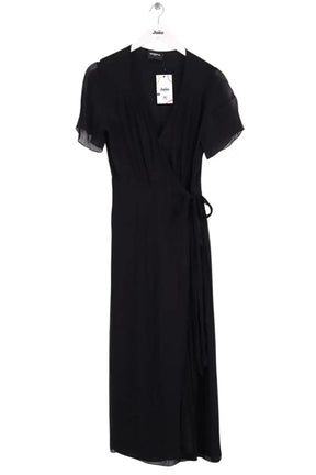 Robe The Kooples Noir en Viscose, taille M - Seconde Main