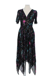 Robe The Kooples Noir en Viscose, taille M - Seconde Main