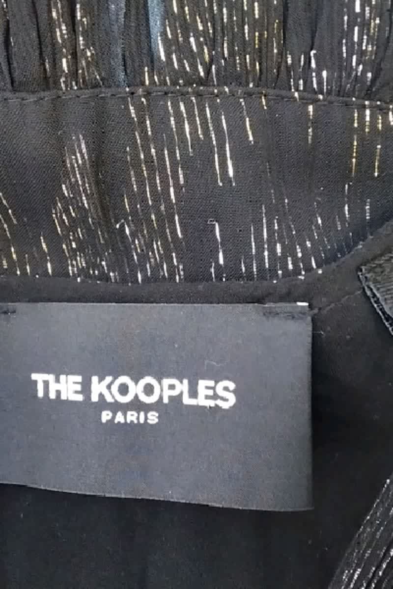 Robe The Kooples Noir en Viscose