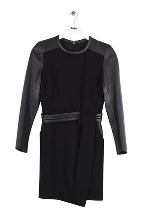 Robe The Kooples Noir en Viscose, taille S - Seconde Main
