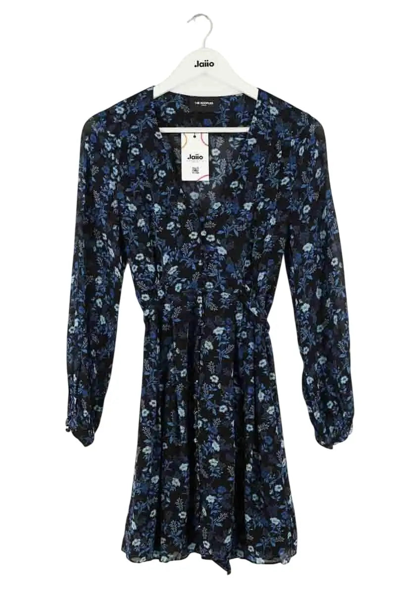 Robe The Kooples Noir en Viscose, taille S - Seconde Main