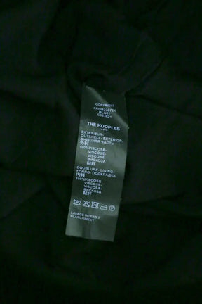 Robe The Kooples Noir en Viscose