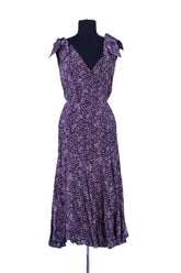 Robe The Kooples Noir en Viscose, taille S - Seconde Main