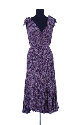 Robe The Kooples Noir en Viscose, taille S - Seconde Main