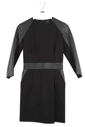 Robe The Kooples Noir en Viscose, taille XS - Seconde Main