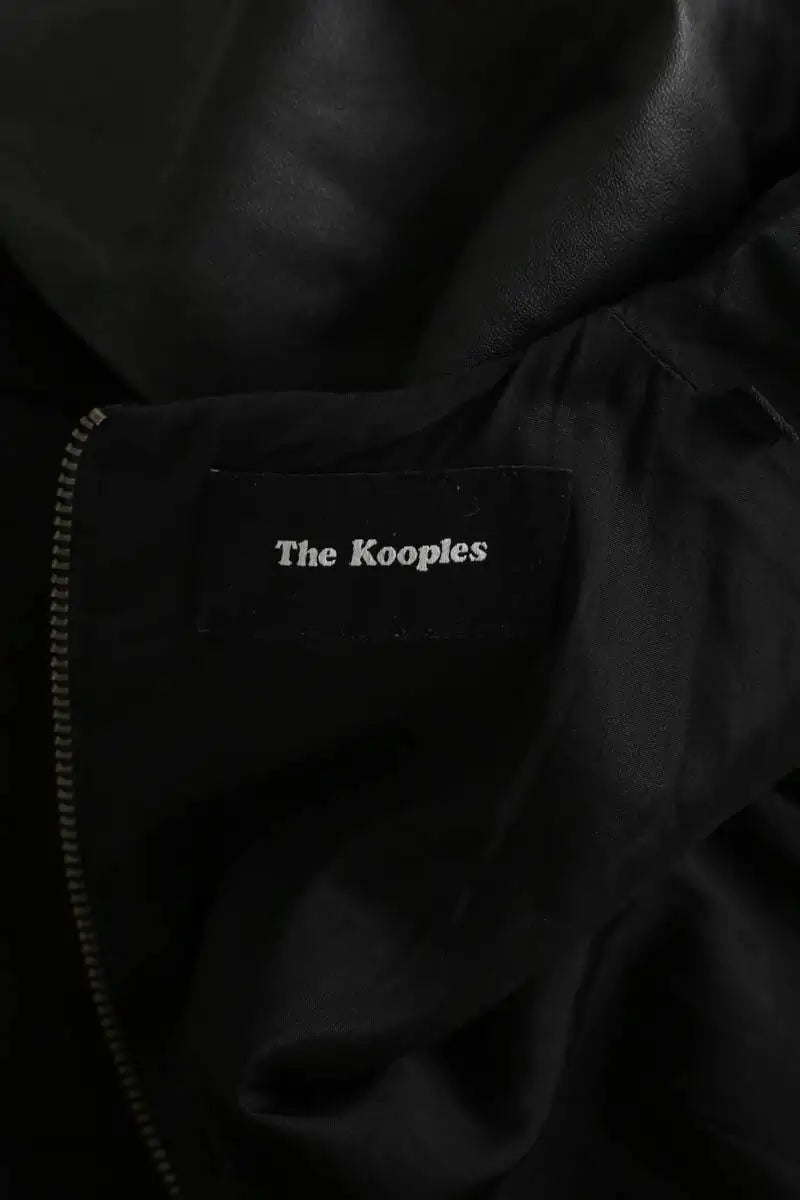 Robe The Kooples Noir en Viscose
