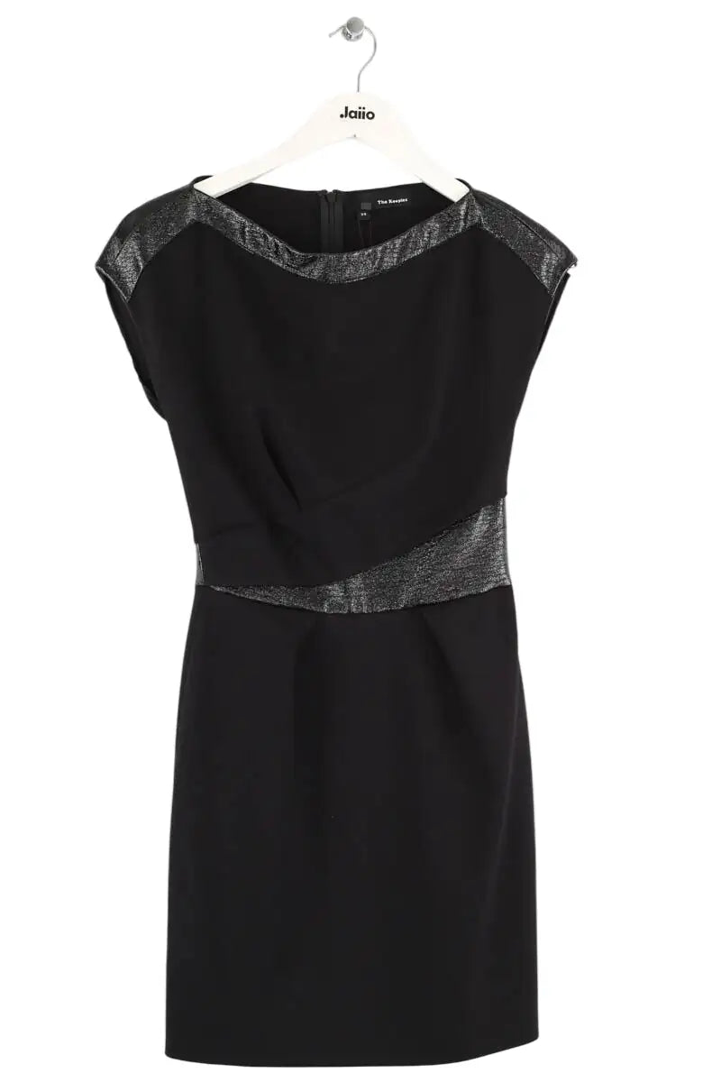 Robe The Kooples Noir en Viscose, taille XS - Seconde Main