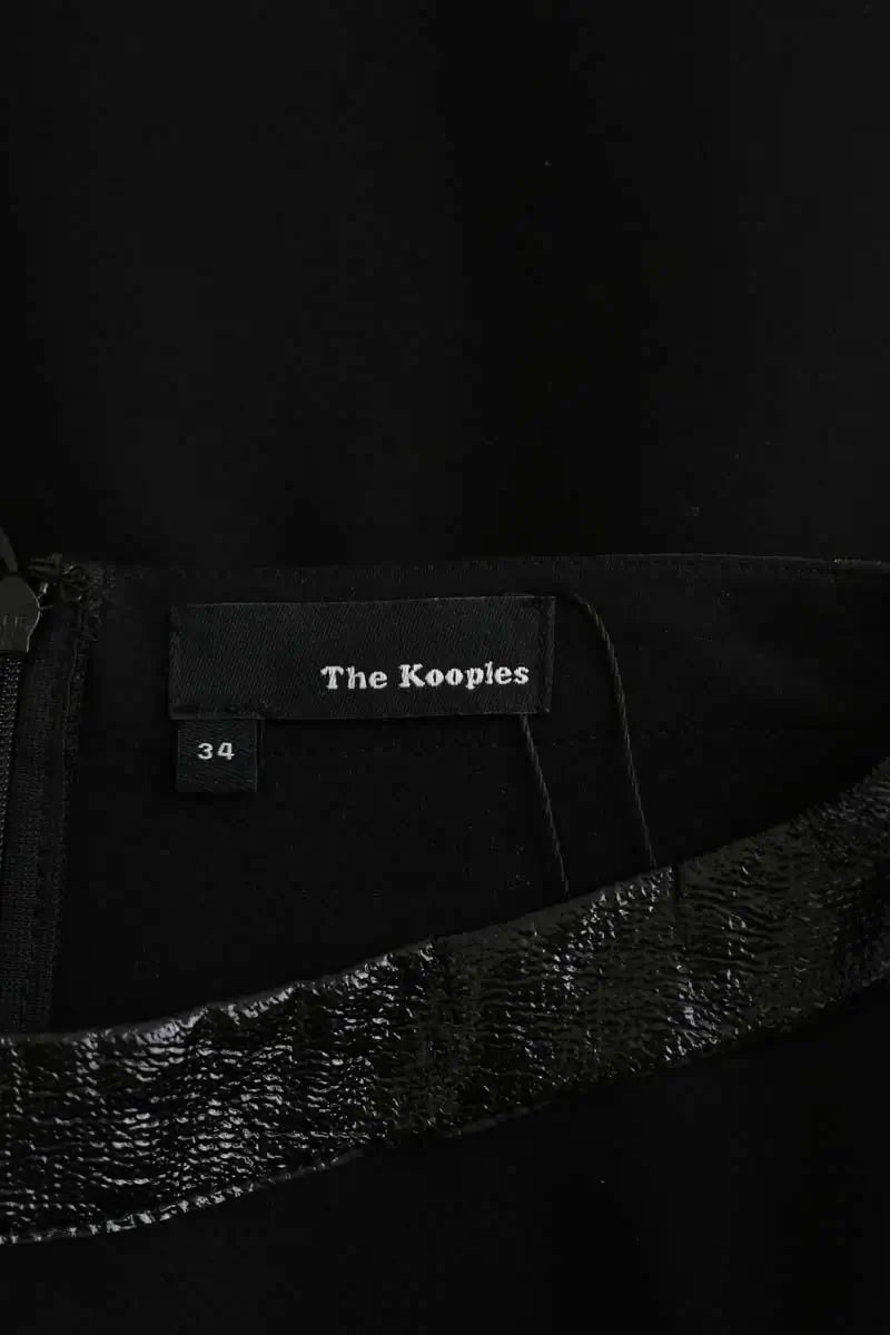 Robe The Kooples Noir en Viscose