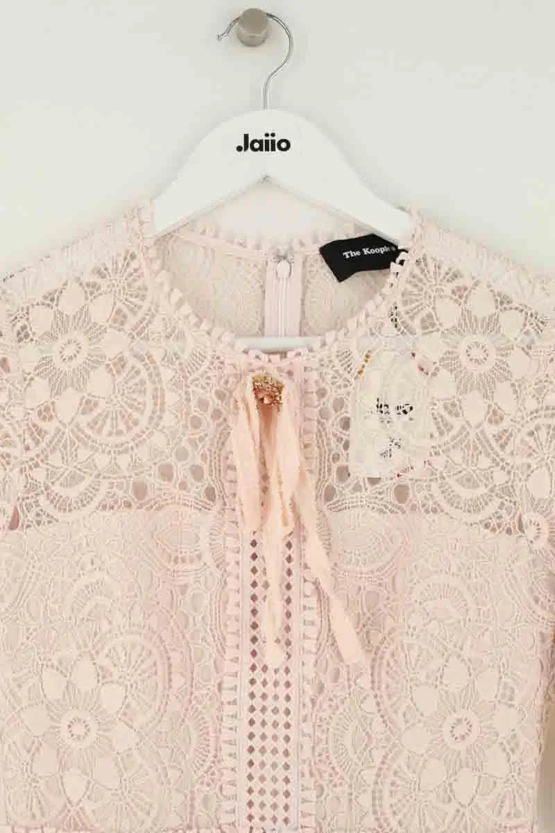 Robe The Kooples Rose en Coton