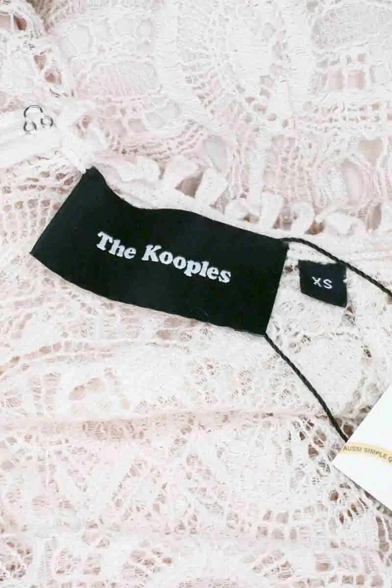 Robe The Kooples Rose en Coton