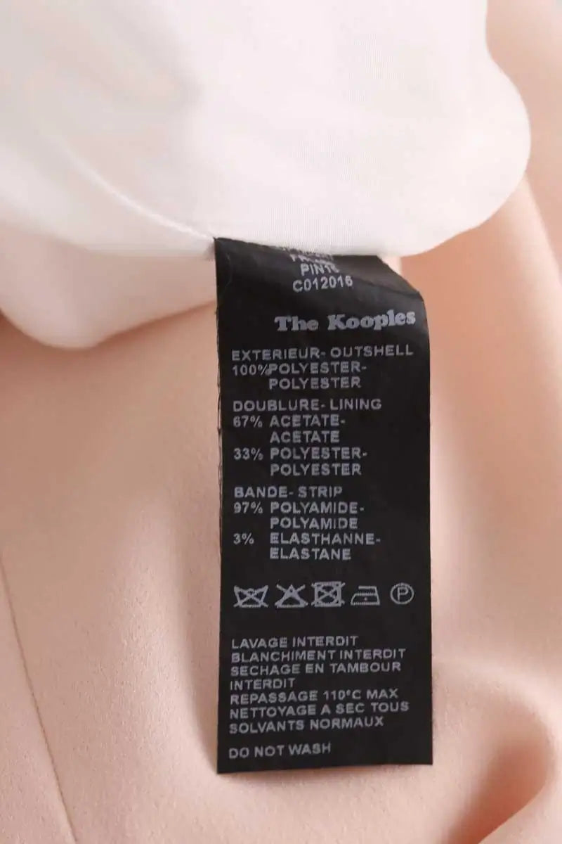 Robe The Kooples Rose en Synthétique