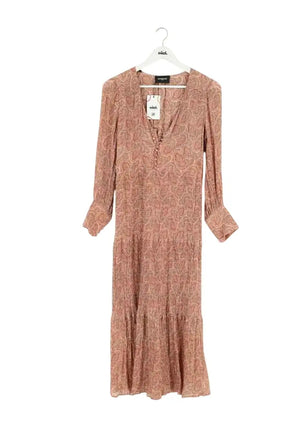 Robe The Kooples Rose en Viscose, taille L - Seconde Main