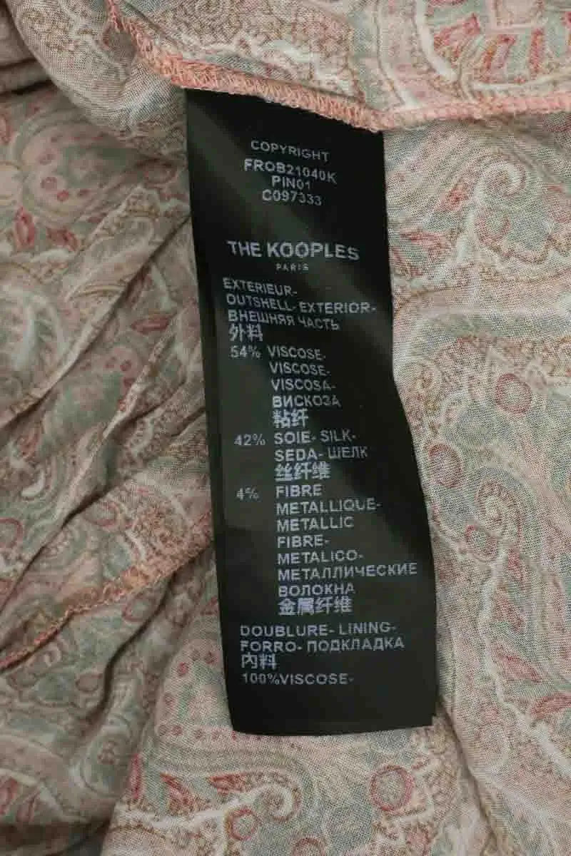 Robe The Kooples Rose en Viscose