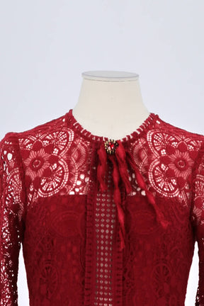 Robe The Kooples Rouge en Coton