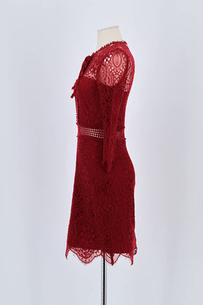 Robe The Kooples Rouge en Coton