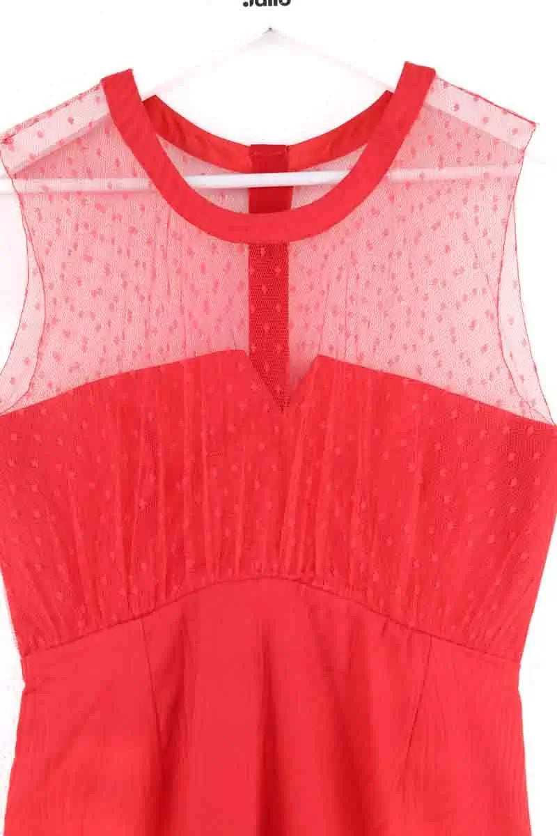 Robe The Kooples Rouge en Synthétique