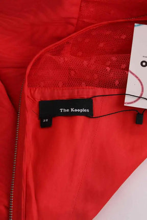 Robe The Kooples Rouge en Synthétique