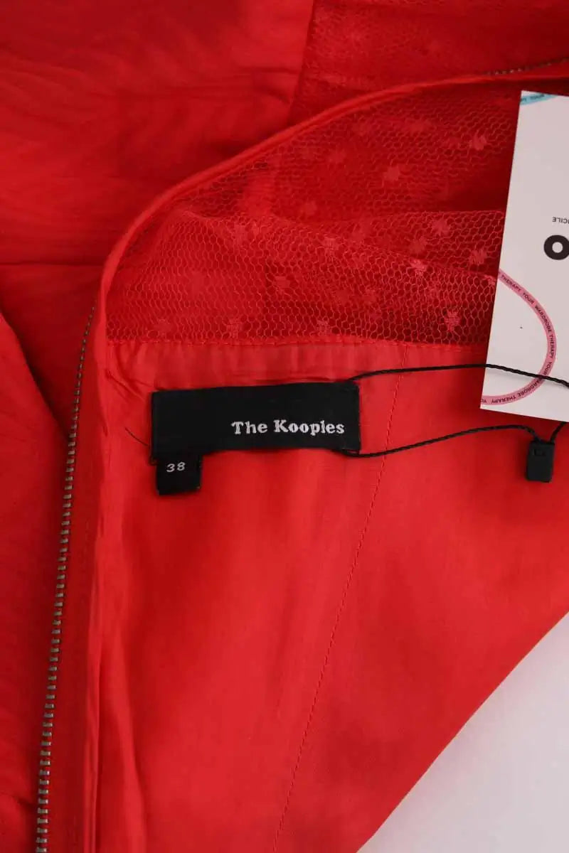 Robe The Kooples Rouge en Synthétique