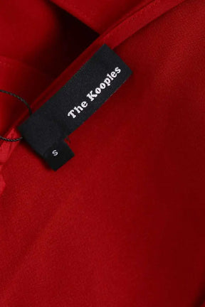 Robe The Kooples Rouge en Synthétique