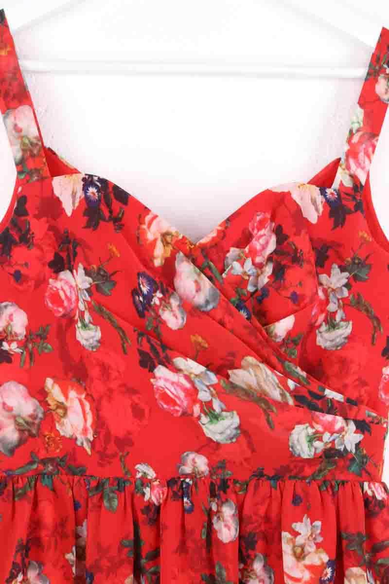 Robe The Kooples Rouge en Synthétique