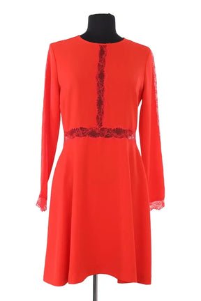 Robe The Kooples Rouge en Synthétique, taille S - Seconde Main