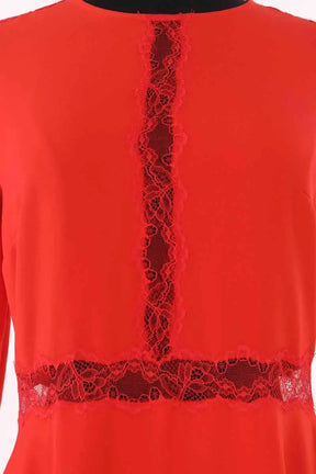 Robe The Kooples Rouge en Synthétique