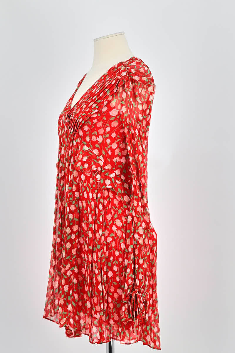 Robe The Kooples Rouge en Viscose