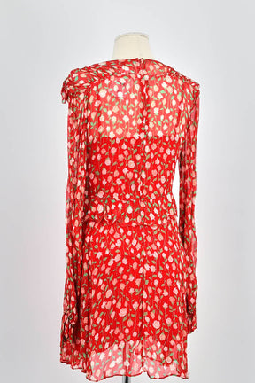 Robe The Kooples Rouge en Viscose