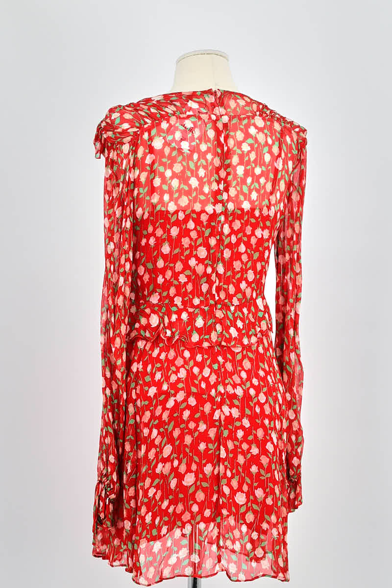 Robe The Kooples Rouge en Viscose