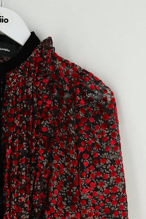 Robe The Kooples Rouge en Viscose