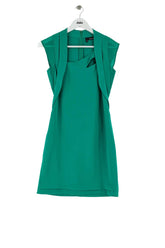 Robe The Kooples Vert en Polyester, taille XXS - Seconde Main