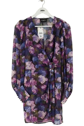 Robe The Kooples Violet en Synthétique, taille XS - Seconde Main