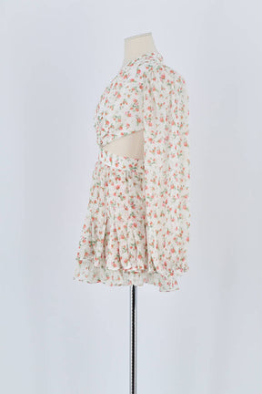 Robe The New Arrivals Ilkyaz Ozel Blanc en Polyester