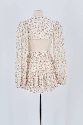 Robe The New Arrivals Ilkyaz Ozel Blanc en Polyester