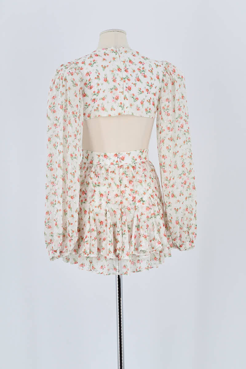 Robe The New Arrivals Ilkyaz Ozel Blanc en Polyester